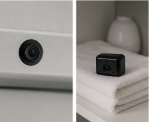 Modern covert cameras have become exceptionally small, inexpensive, and readily available through online retailers